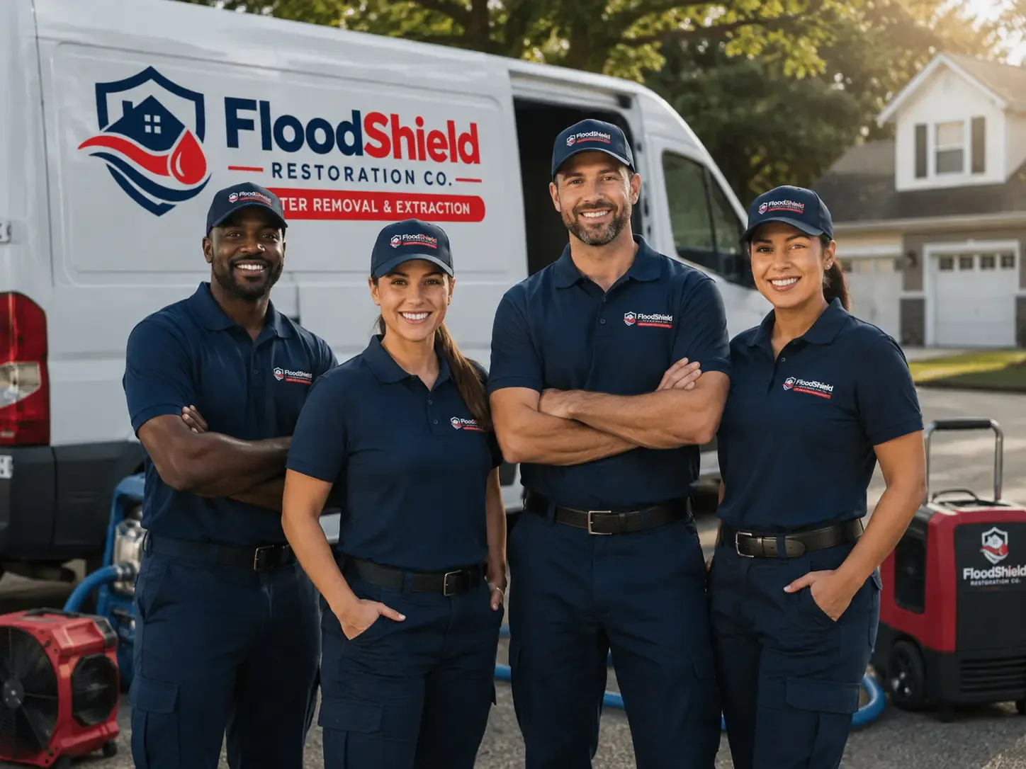 Flood Damage Restoration company in Decker, MI